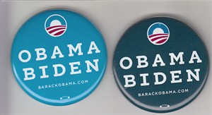 Barack Obama Joe Biden 2008 campaign button or pin Barack Obama Joe Biden 2008 campaign button or pin