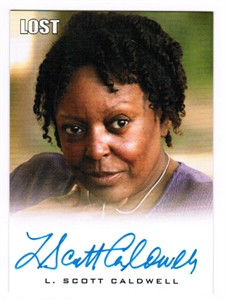 L. Scott Caldwell LOST certified autograph card - Actress Autographs