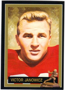 Vic Janowicz Ohio State Heisman Trophy winner card Football Cards